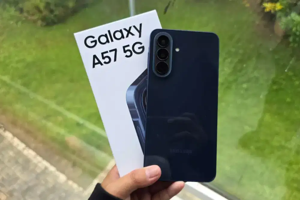 SAMSUNG A57 5G 8/256GB NEW, BISA KREDIT DP 0 SYARAT MUDAH KTP SAJA