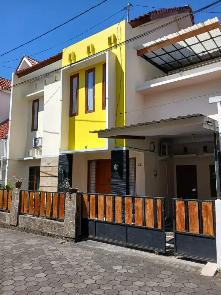 DIJUAL Rumah 3 Kamar Tidur 80m2 di Sleman Yogyakarta –Semi Furnished