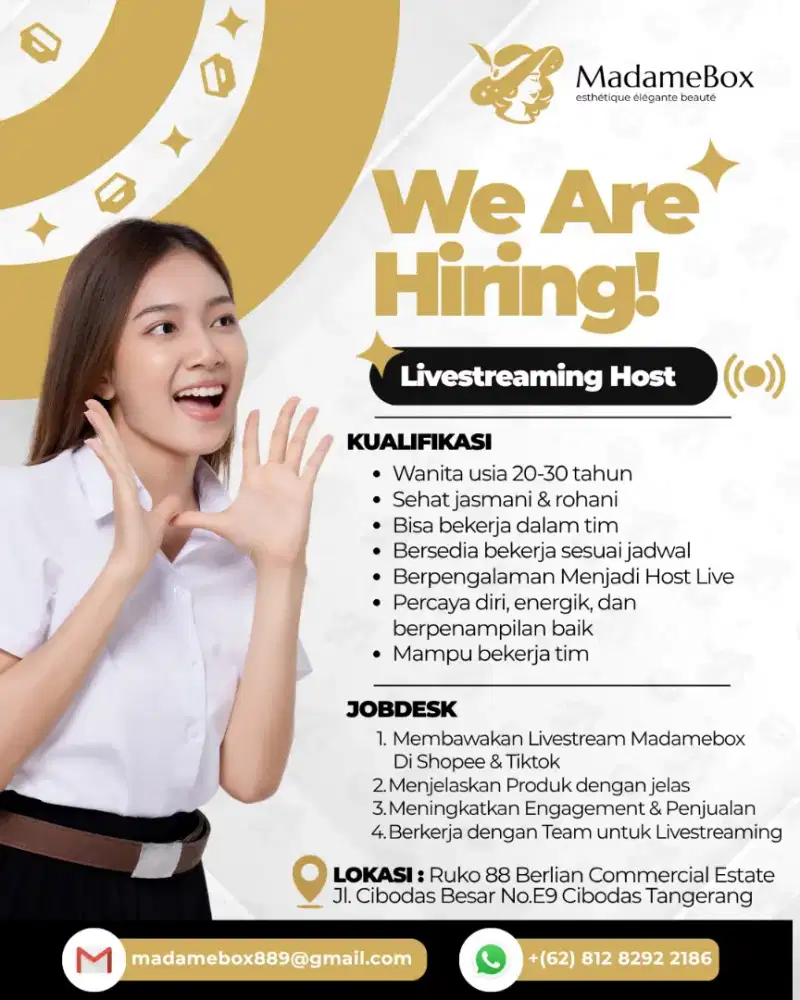 Host Live Streaming & Konten Creator
