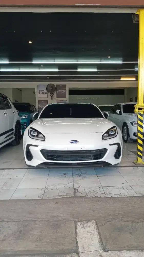 Subaru BRZ EyeSight 2.4 AT 2024 KM 7ribu Perak Full PPF White on Black