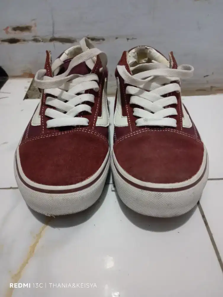 Vans Ultra Cush Old School merah