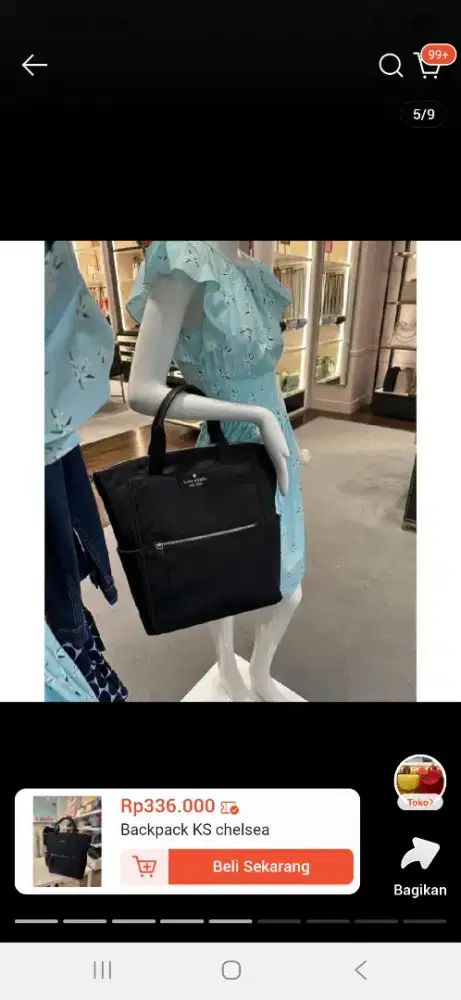 Kate spade convertible bag
