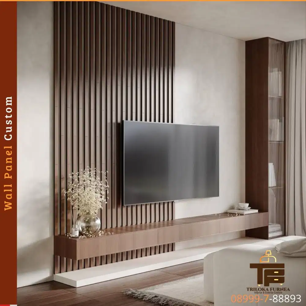 Wall Panel TV Elegan & Estetik