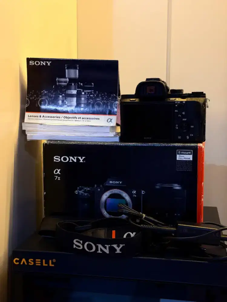 KAMERA SONY A7ii A72 BODY ONLY FULL SET LENGKAP
