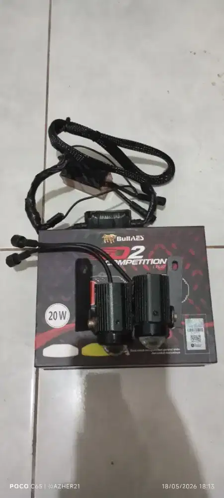 Lampu Tembak BullAES D2 Laser Competition 20 W
