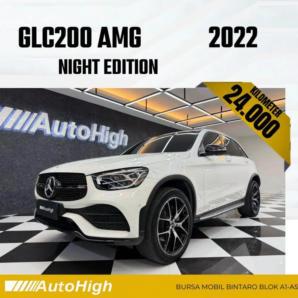 DP10% [Km24.000] GLC200 AMG 2022 White / GLC 200 Reg 2021 #AUTOHIGH