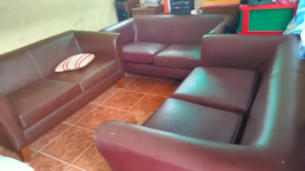 Jual 3 unit sofa Mash baguss