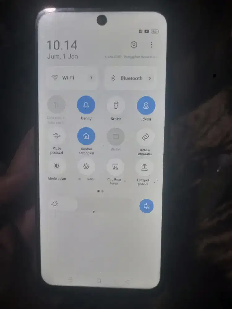 Oppo a79 5g ram 8/256 minus retak Alus dkt GK keliatan udh pake tg