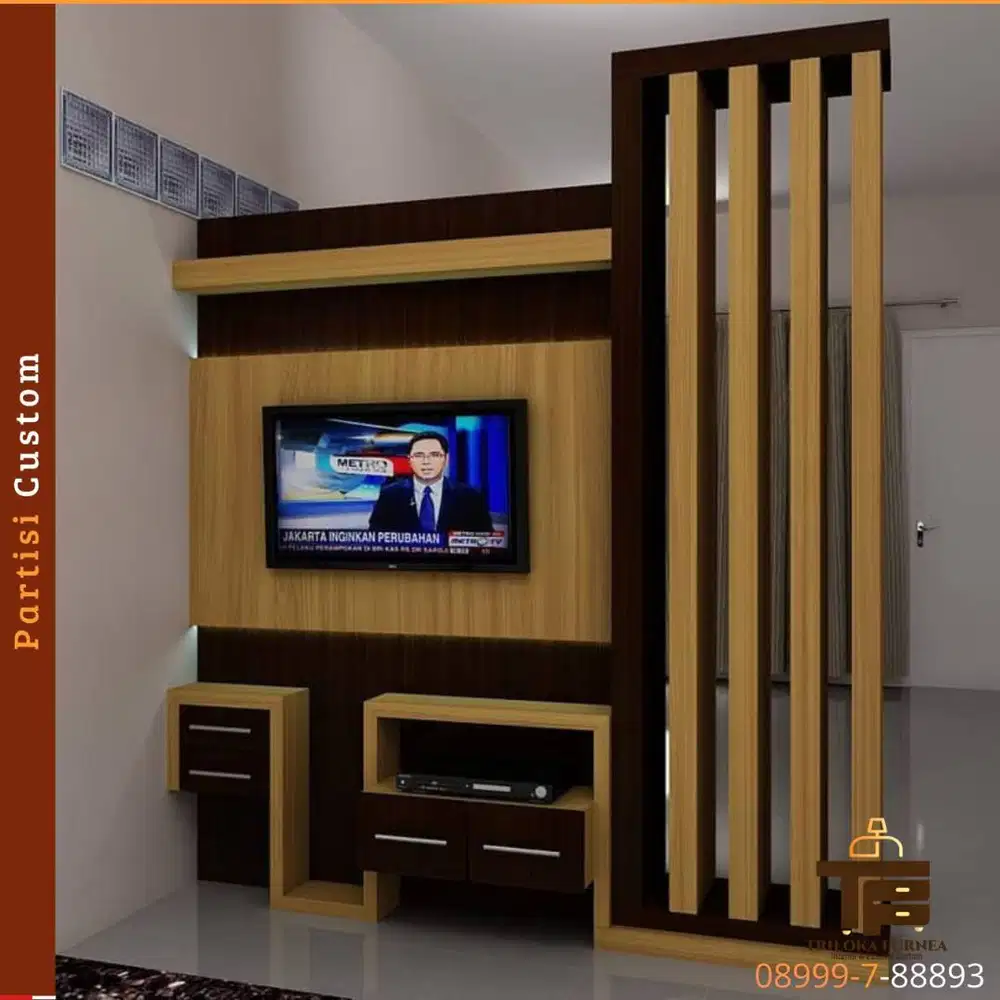 Partisi Ruang Tamu & Kantor Elegan