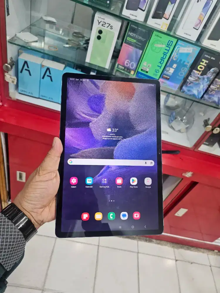 Samsung Tab s7fe 5g 6/128 siap pakai