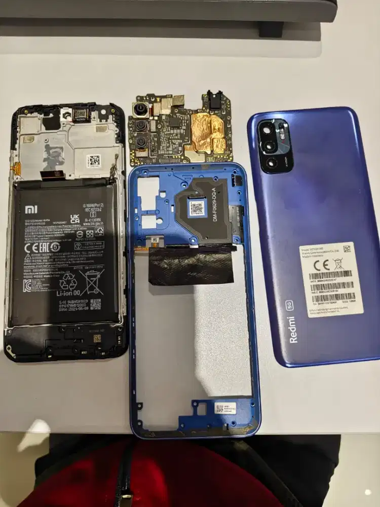 redmi note 10 5g 8/128 kondisi matot