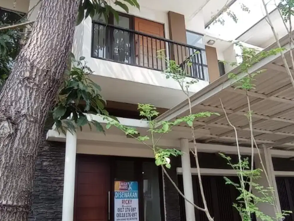 Disewakan Rumah Cantik di Cluster Asera One South Harapan Indah Bekasi | 3+1 KT | Siap Huni