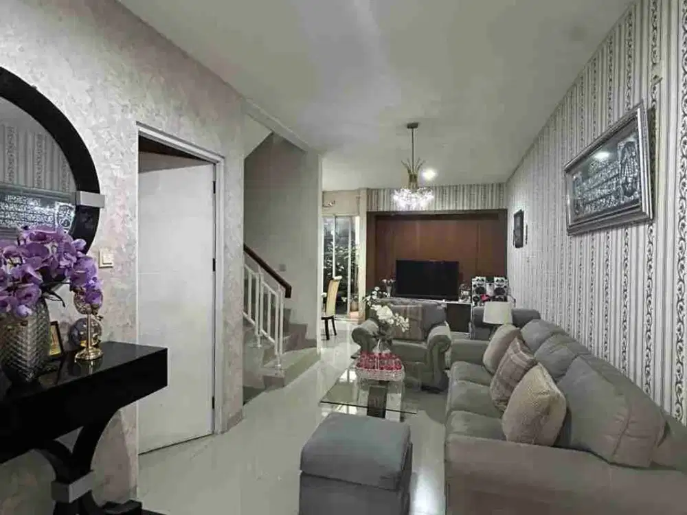 DISEWAKAN RUMAH RAPI FULL FURNISHED CIBUBUR COUNTRY