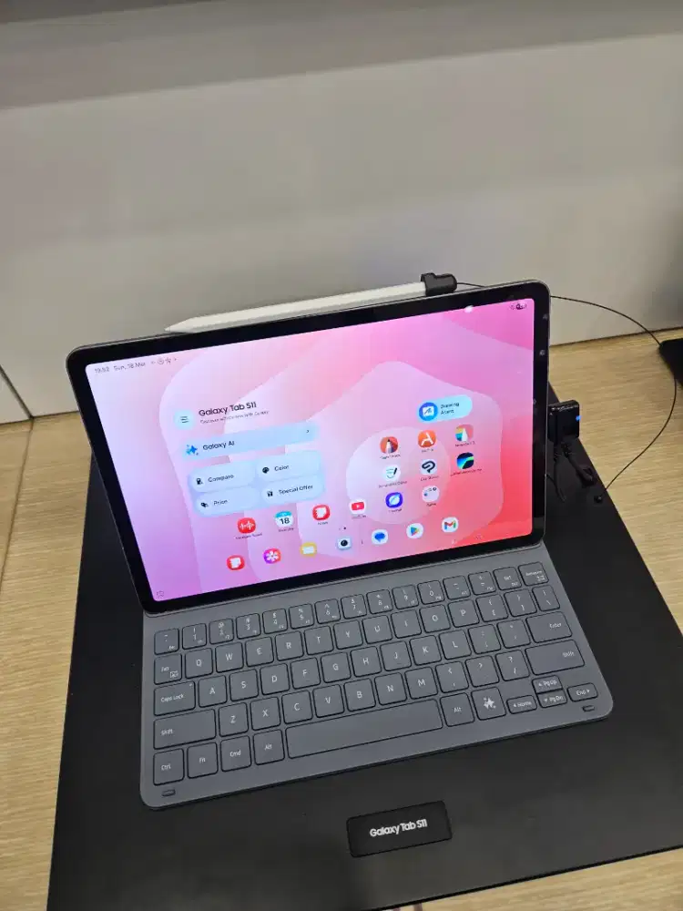 SAMSUNG TAB S11 BONUS KEYBOARD, CHARGER 45WATT & SPEAKER PREMIUM