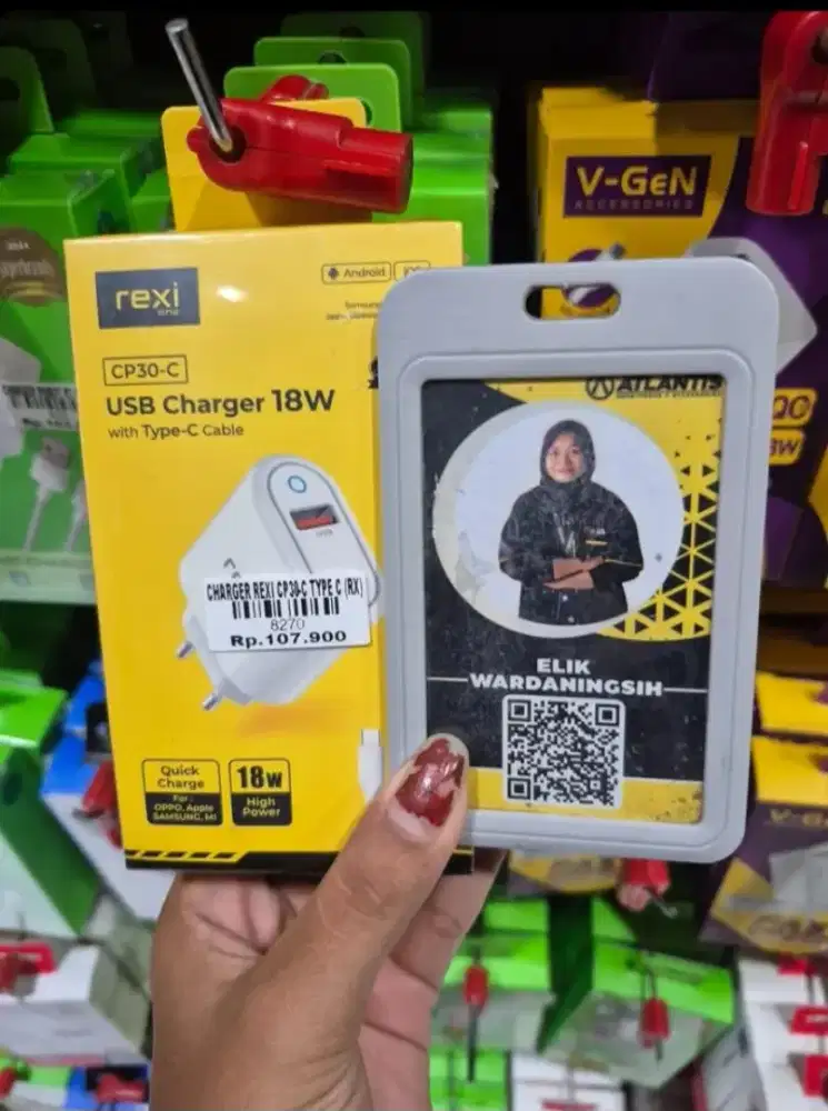 Charger rexi 18w c toc