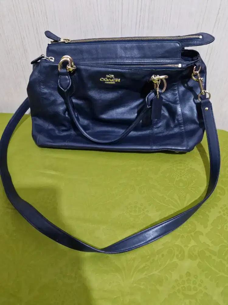 Dijual Tas Coach Navy Kelsey