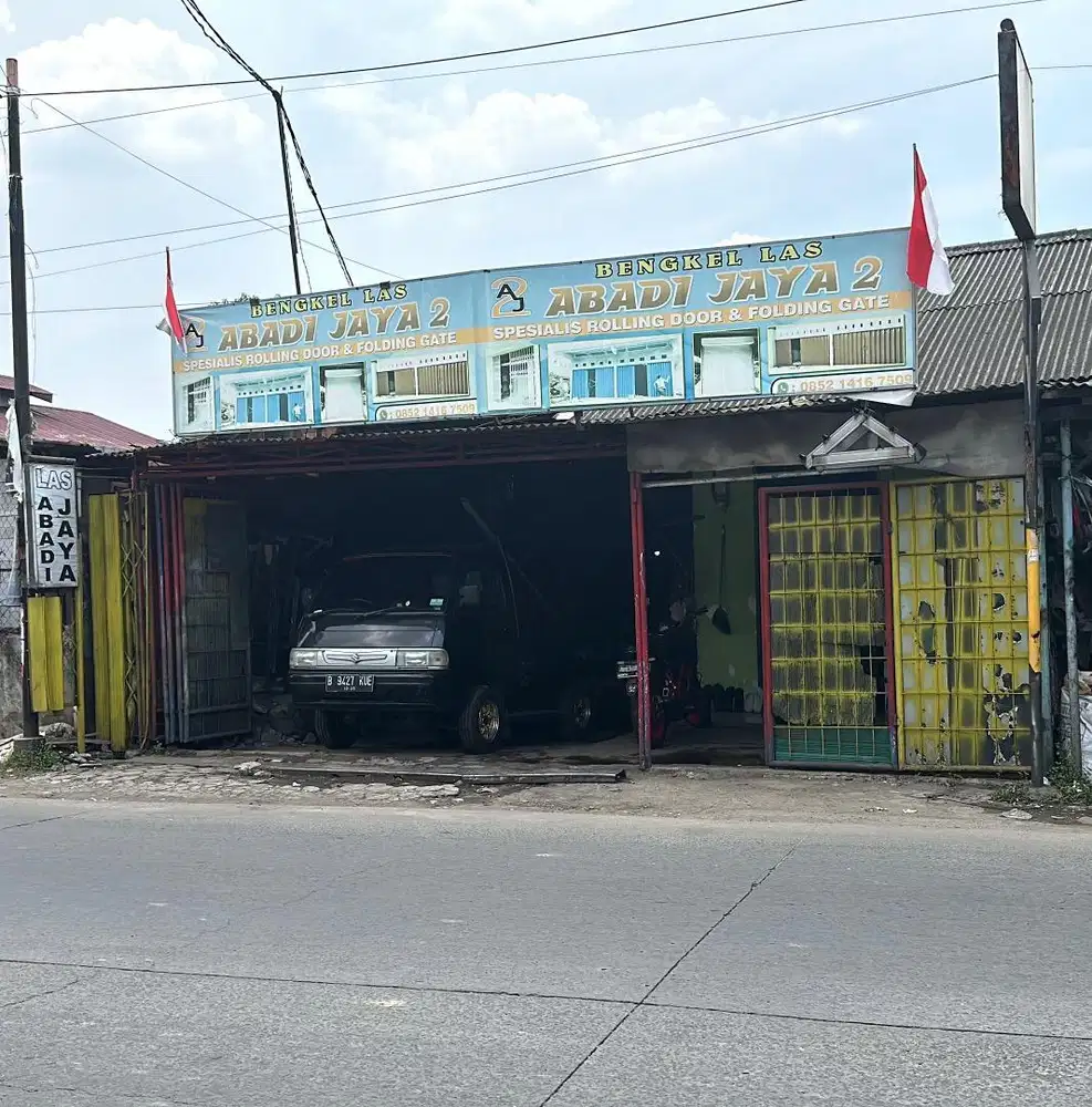Di jual tanah murah strategis pinggir jalan samping galaxi