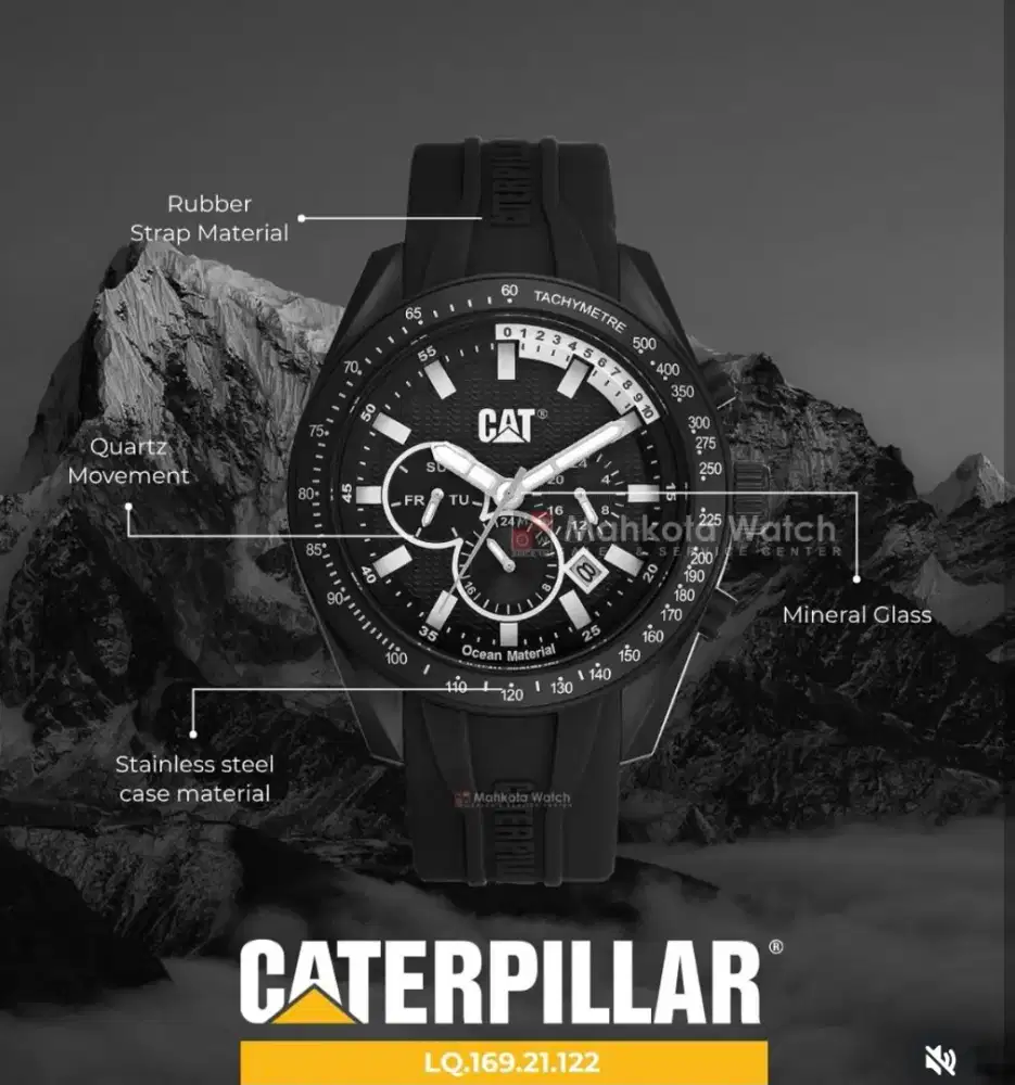 Jam Tangan Caterpillar (CAT) Oceania Multi (Model LQ.169.21.122)
