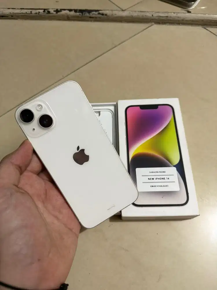 iphone 14 128gb ibox Belum ada 1 bulan super mulus fullset original