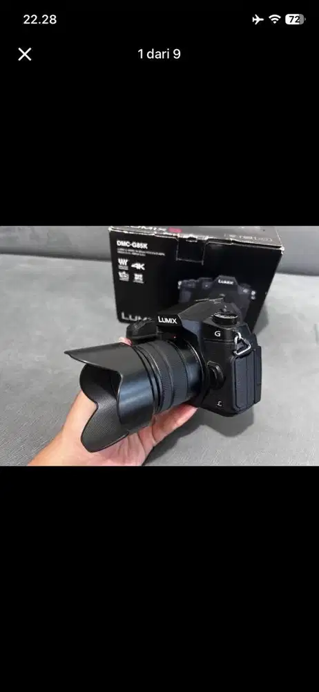 Kamera Lumix Olympus G85 Lensa Kit