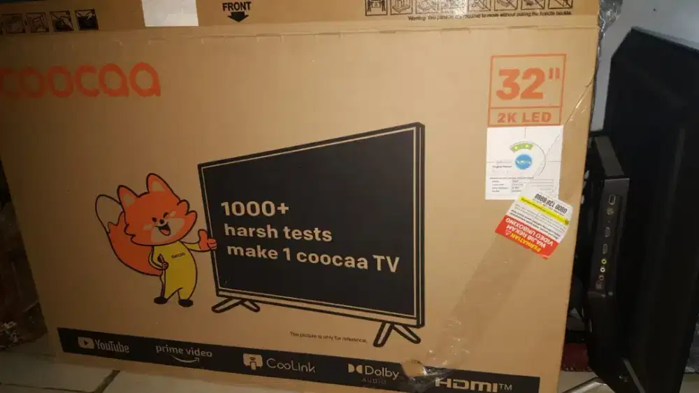 JUAL.. smart TV Coocaa 32S3U..