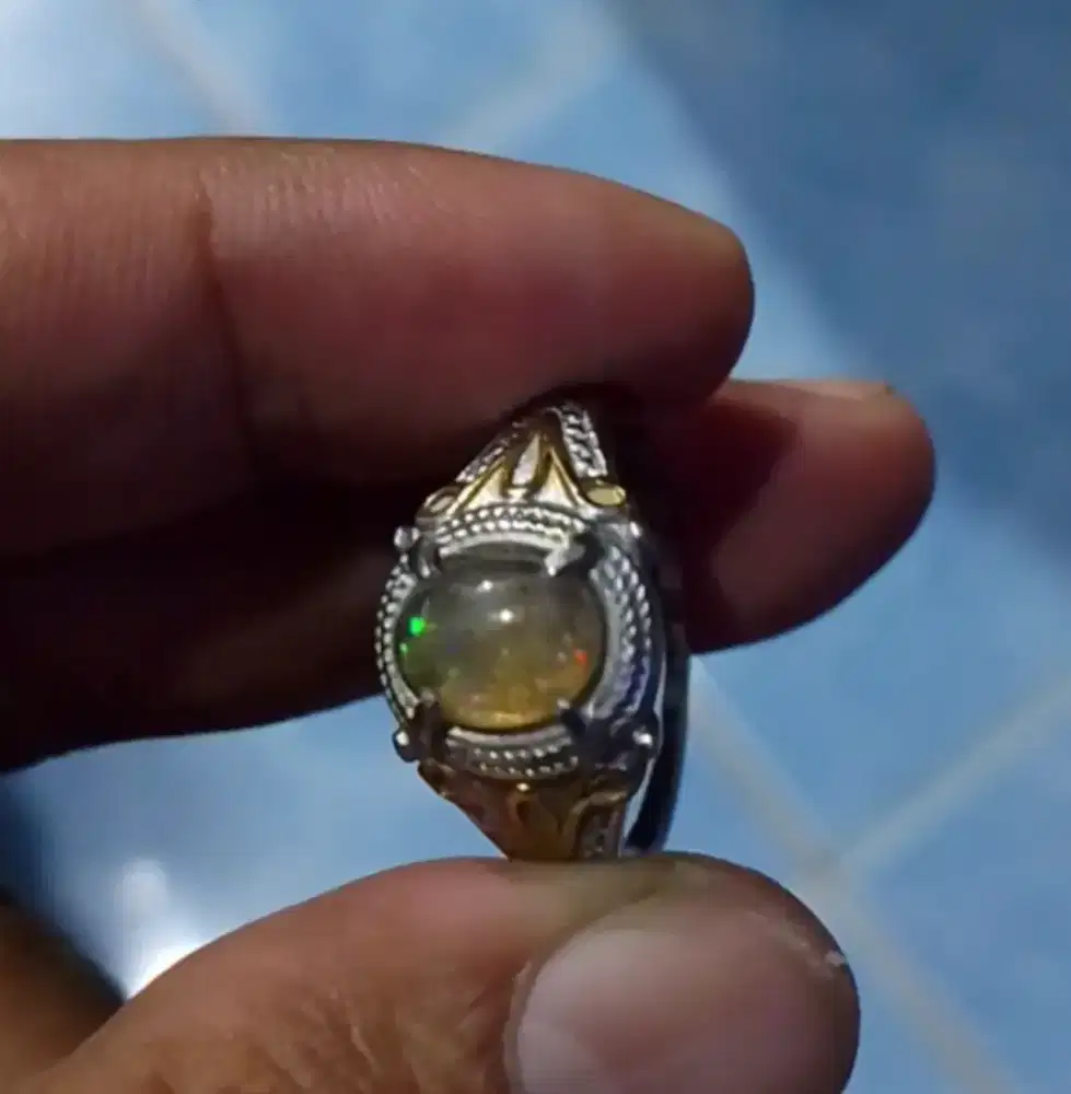 Cincin kalimaya Afrika ring titanium 8
