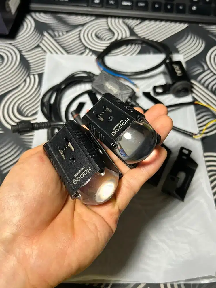 Lampu HAPAG XGT1 Turbo mini projie d2 laser tembak foglamp not pro7