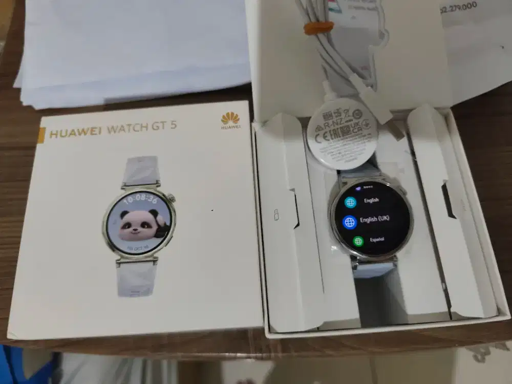 For Sale Jam Tangan Huawei Watch GT 5 Blue Fullset Like New bgt.