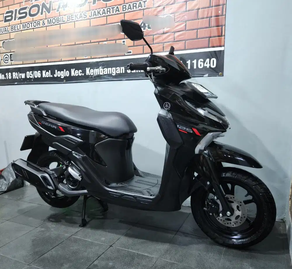 Km 3rb! Seperti baru! YAMAHA NEW GEAR ULTIMA 125 FI 2025 PJK ON S mio