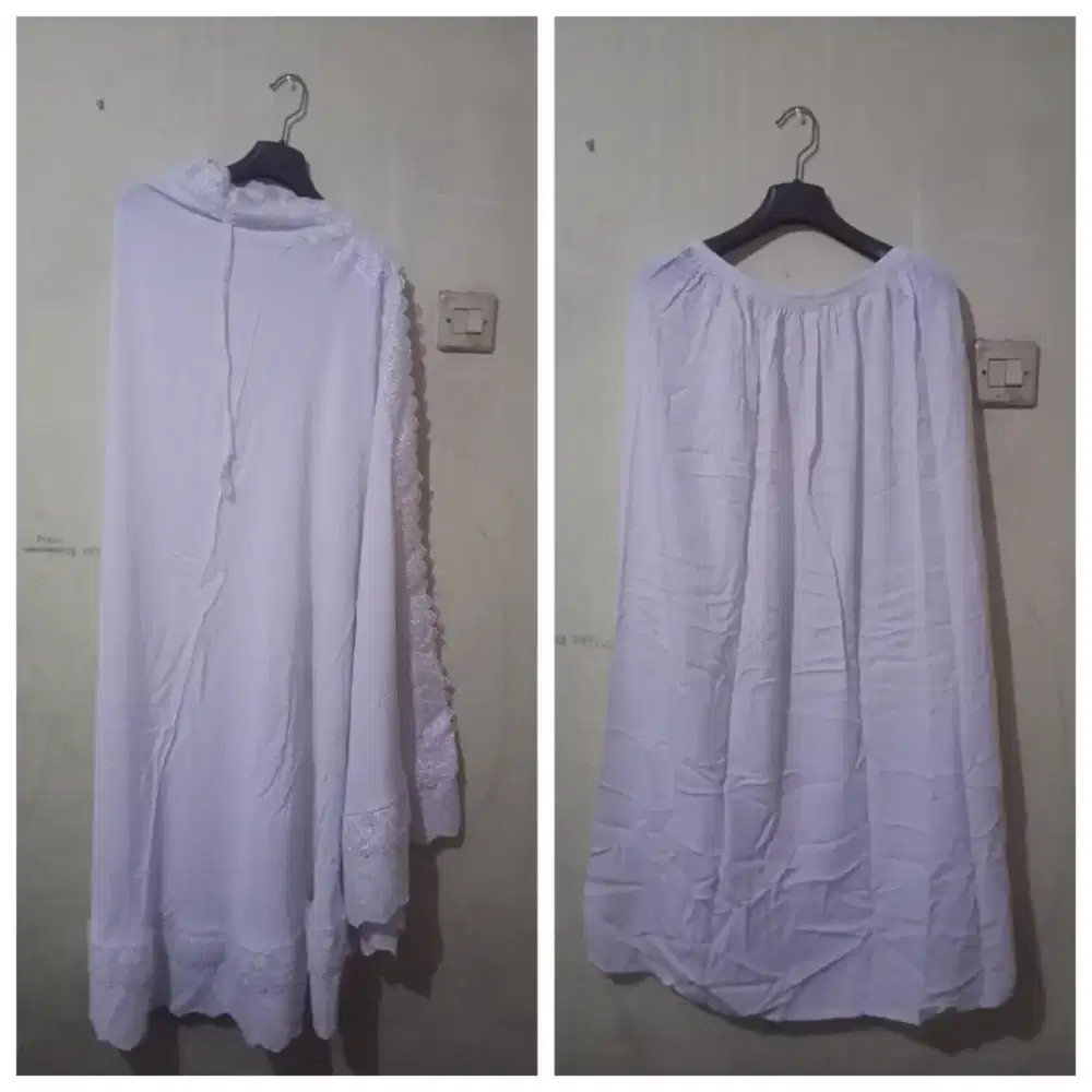 Mukena putih jumbo