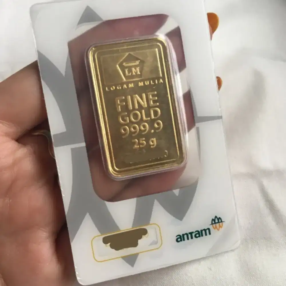 Logam Mulia Antam 25Gr Mulus