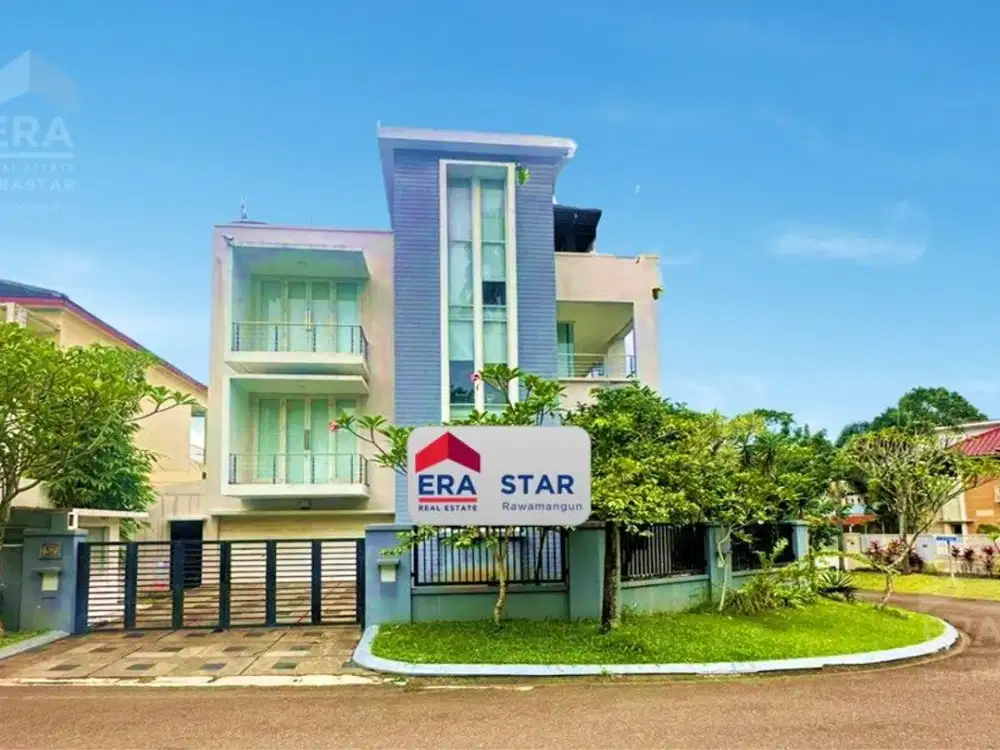 Rumah Mewah Minimalis Hook 3 Lantai Diskon 40% di Imperial Golf Estate Sentul City Bogor