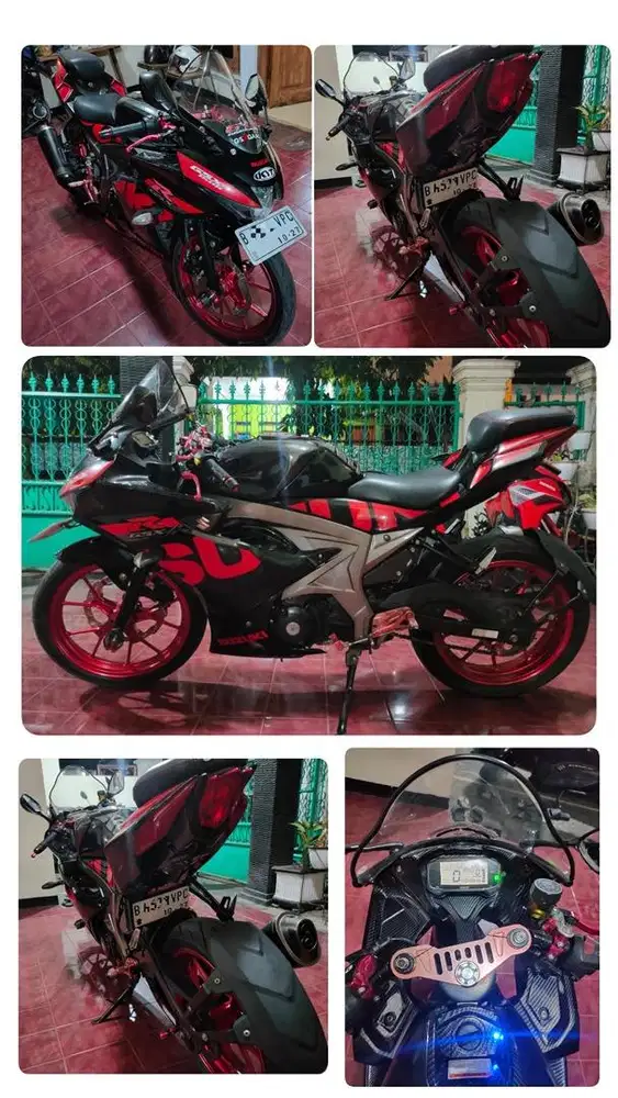 FOR SALE GSX R-150, SS LENGKAP, PAJAK ON