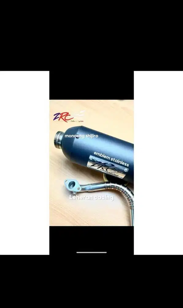 Knalpot ZRC cakep