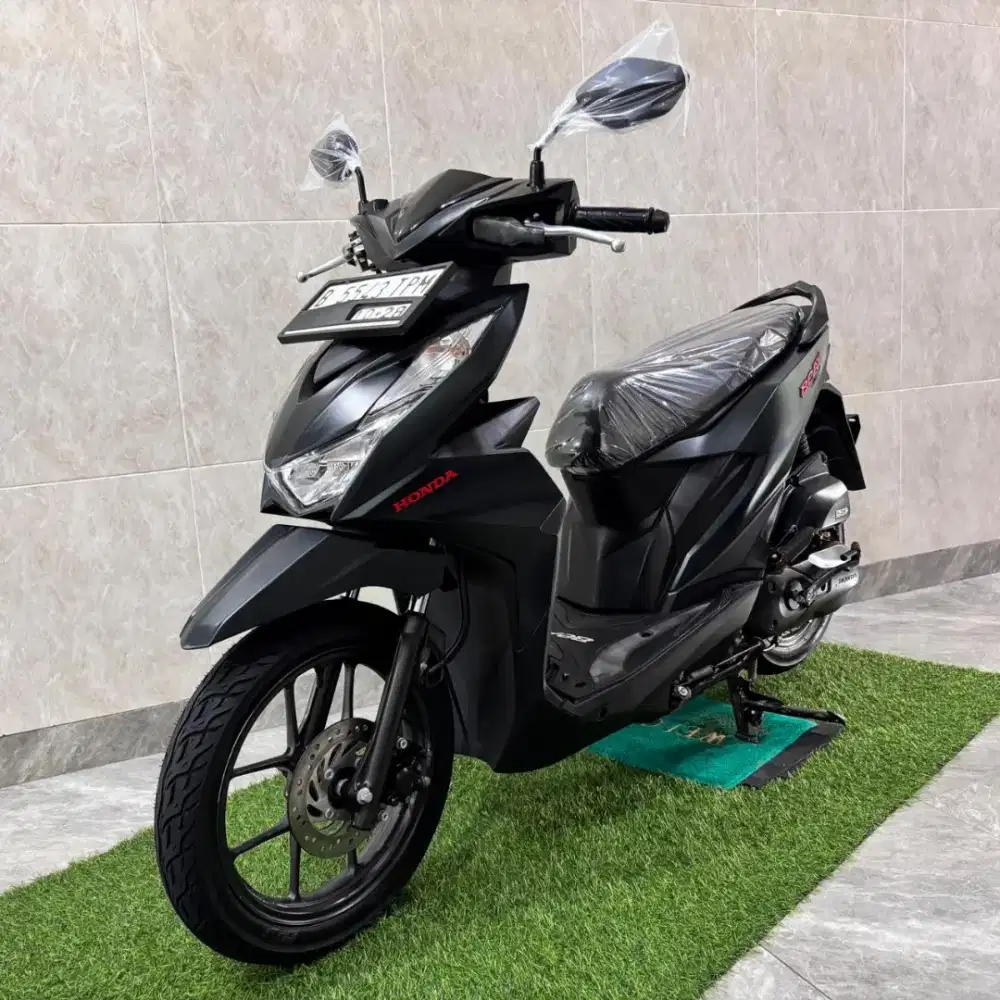 Honda Beat Deluxe CBS ISS Full Original Pajak On Siap Pakai