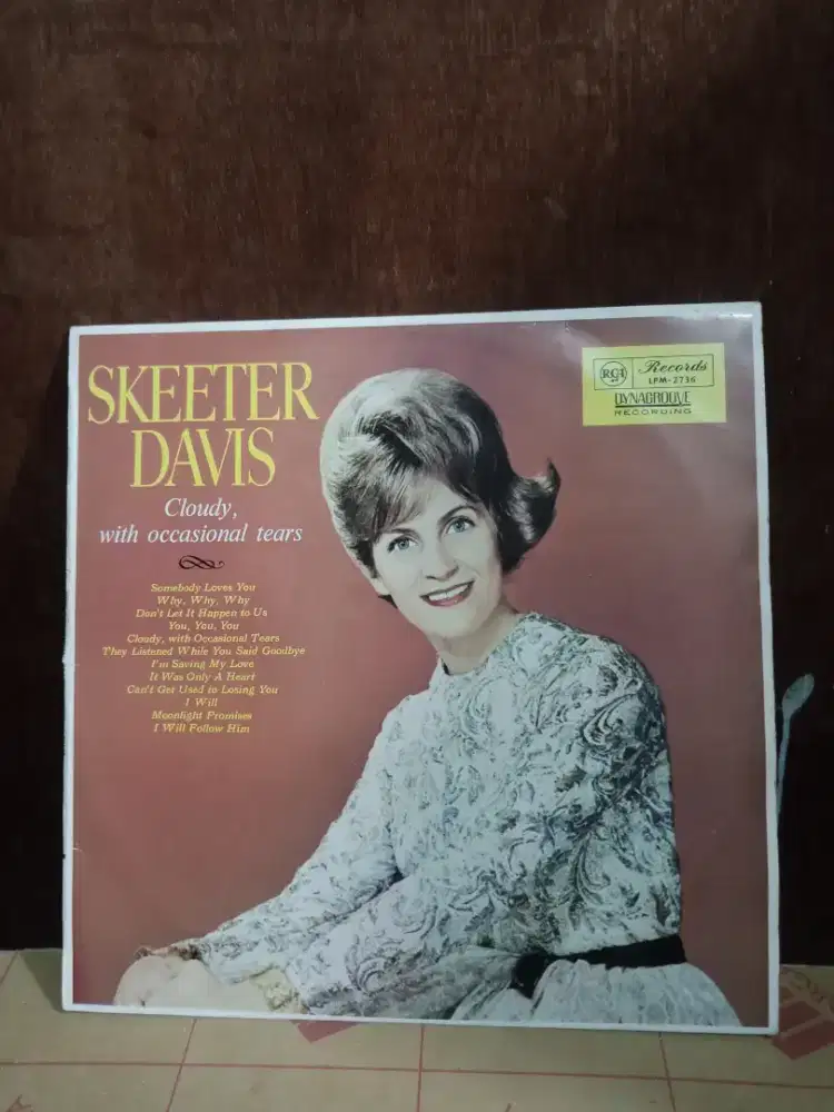Kaset piringan hitam SKEETER DAVIS