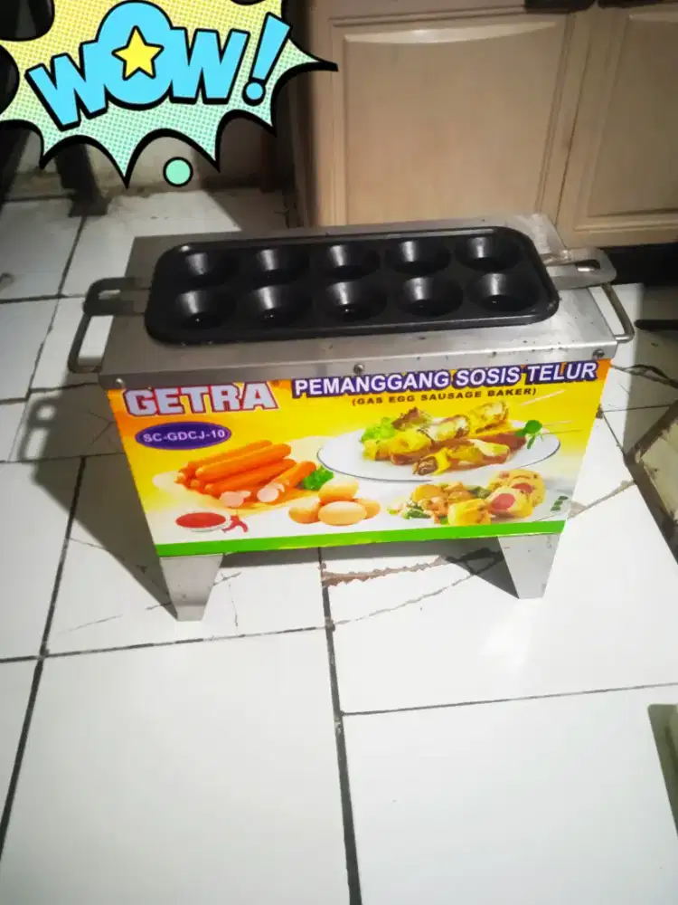 Dijual : Rp 850.000 Pemanggang Merk Getra Sosis Telur