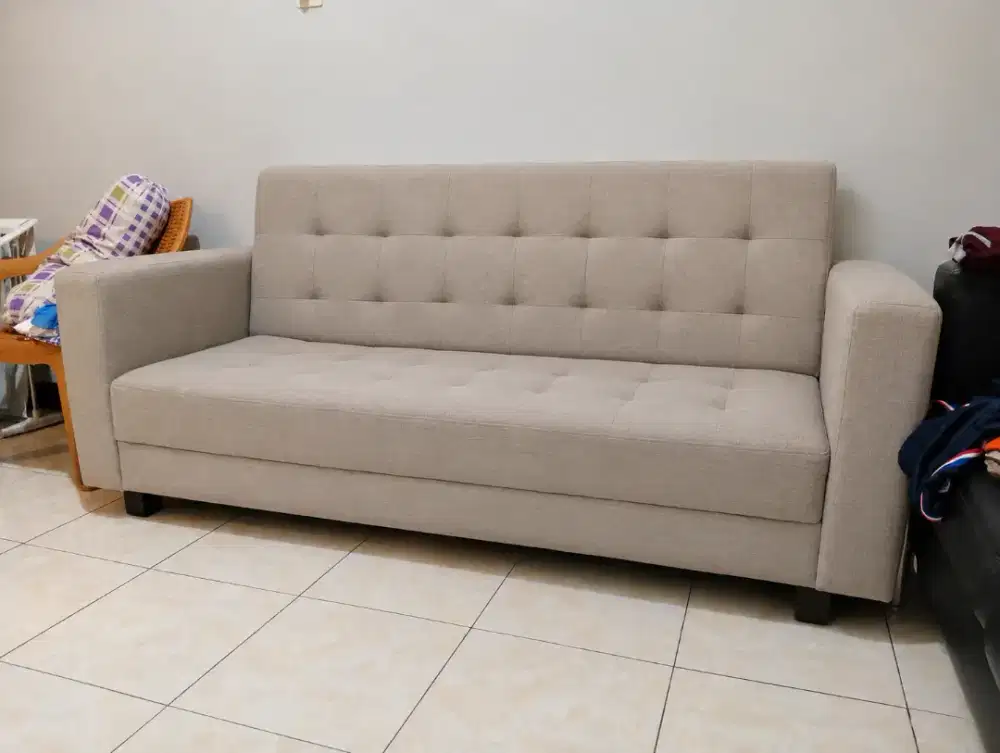 Sofabed Informa 3 Seater Grey
