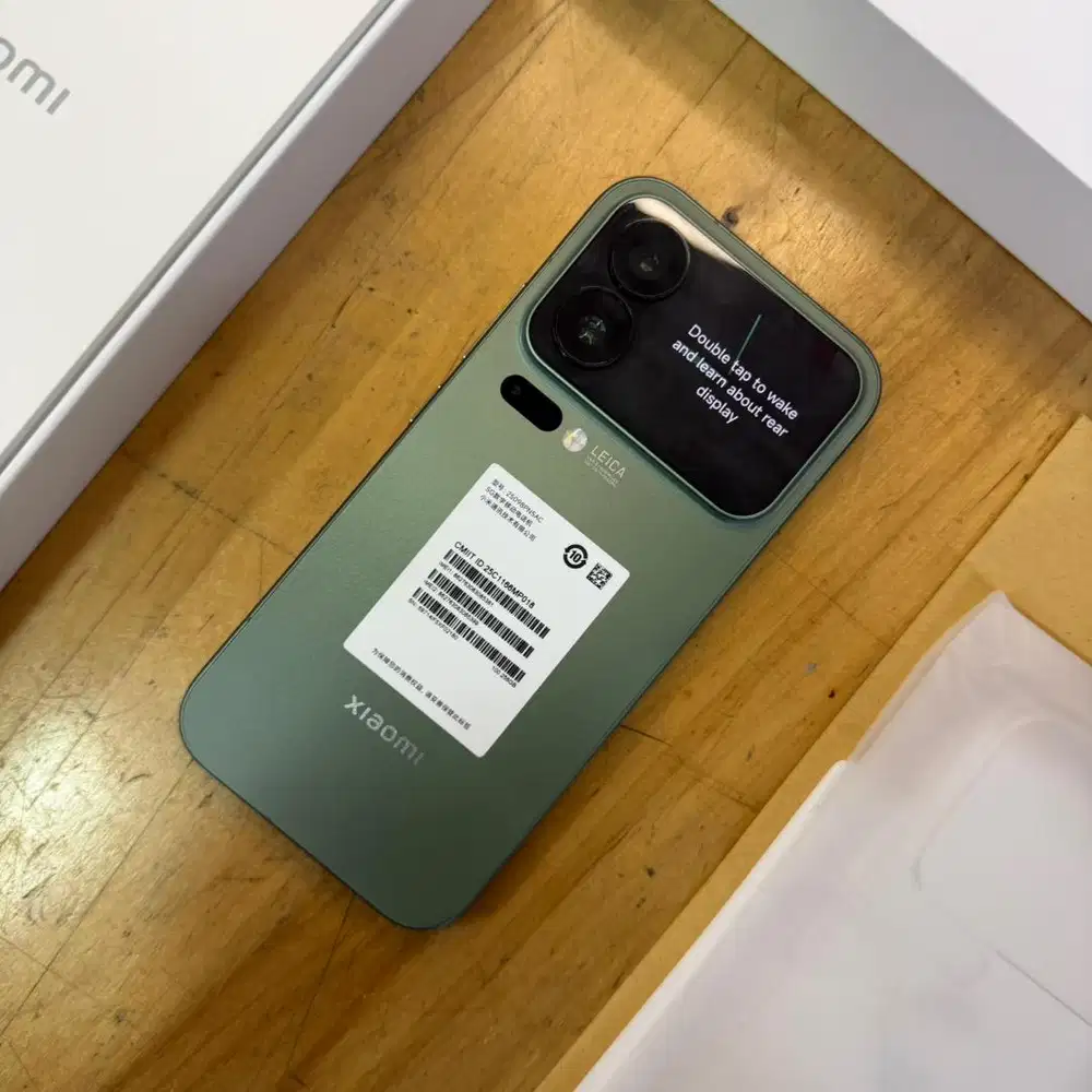Like new Xiaomi 17 pro 5G 12/256GB Green CN Pajak resmi bea cukai