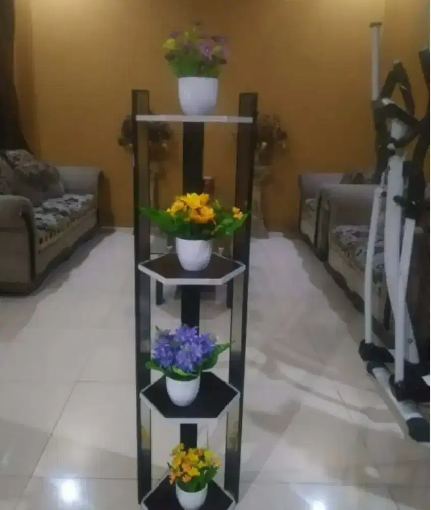 rak sudut hexagonal