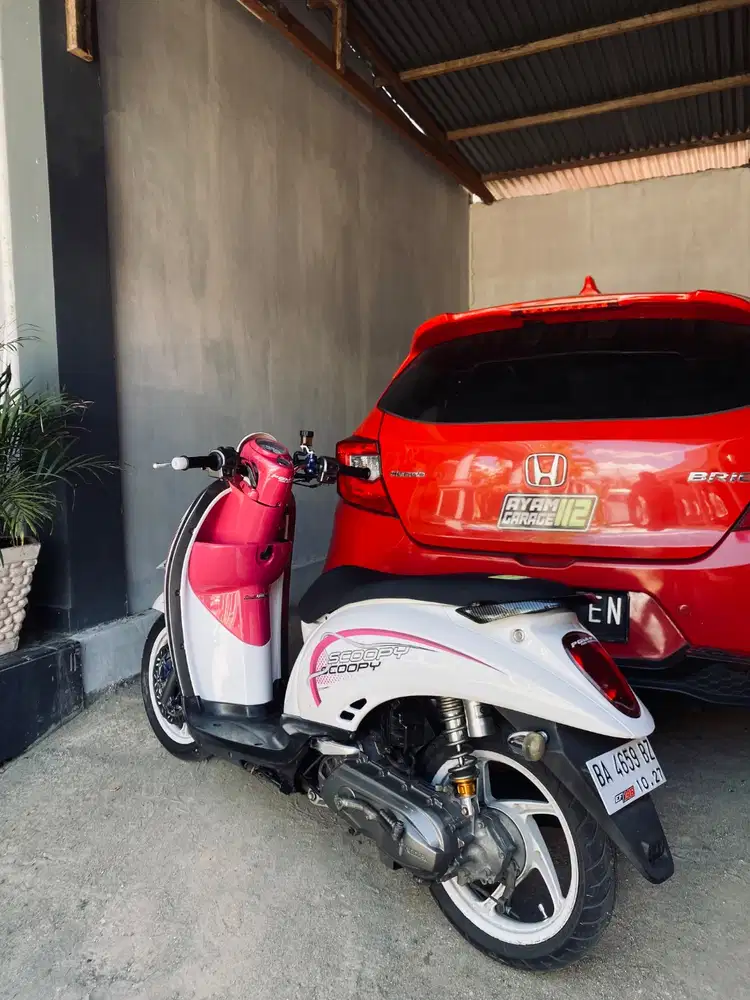 Scoopy karbu 2011motor sehat