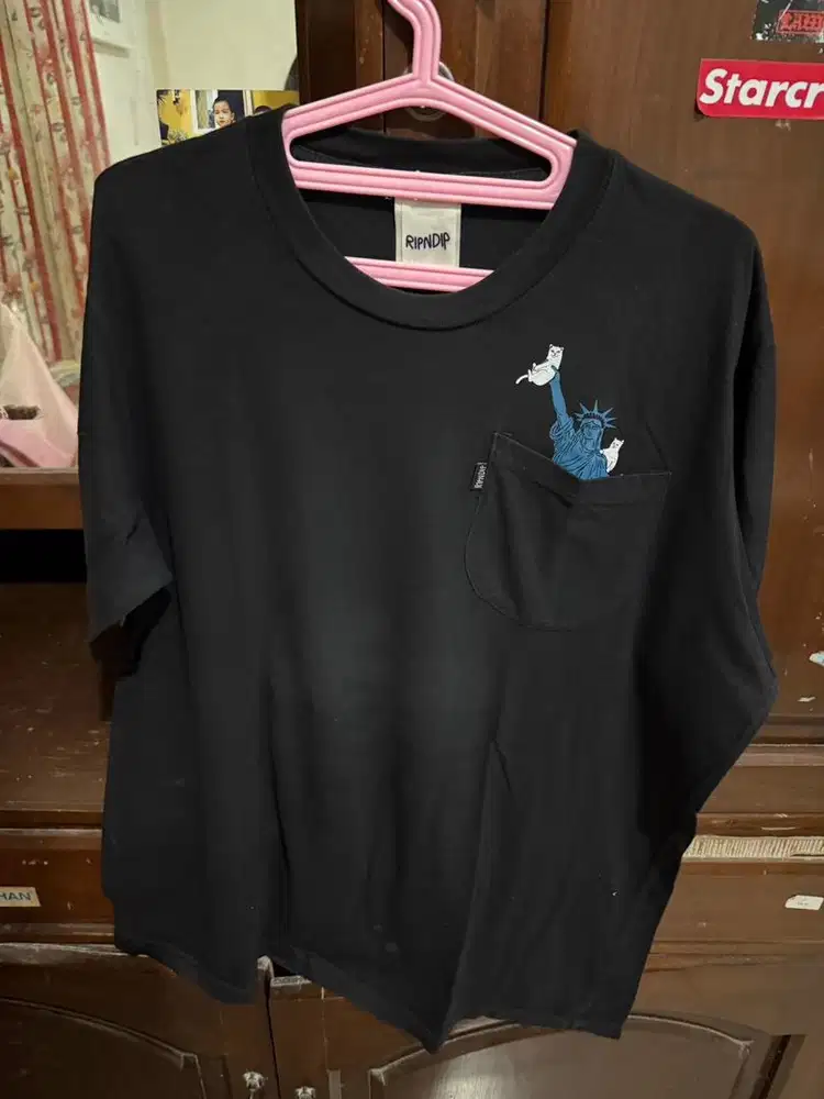 Kaos Ripndip Hitam Size L