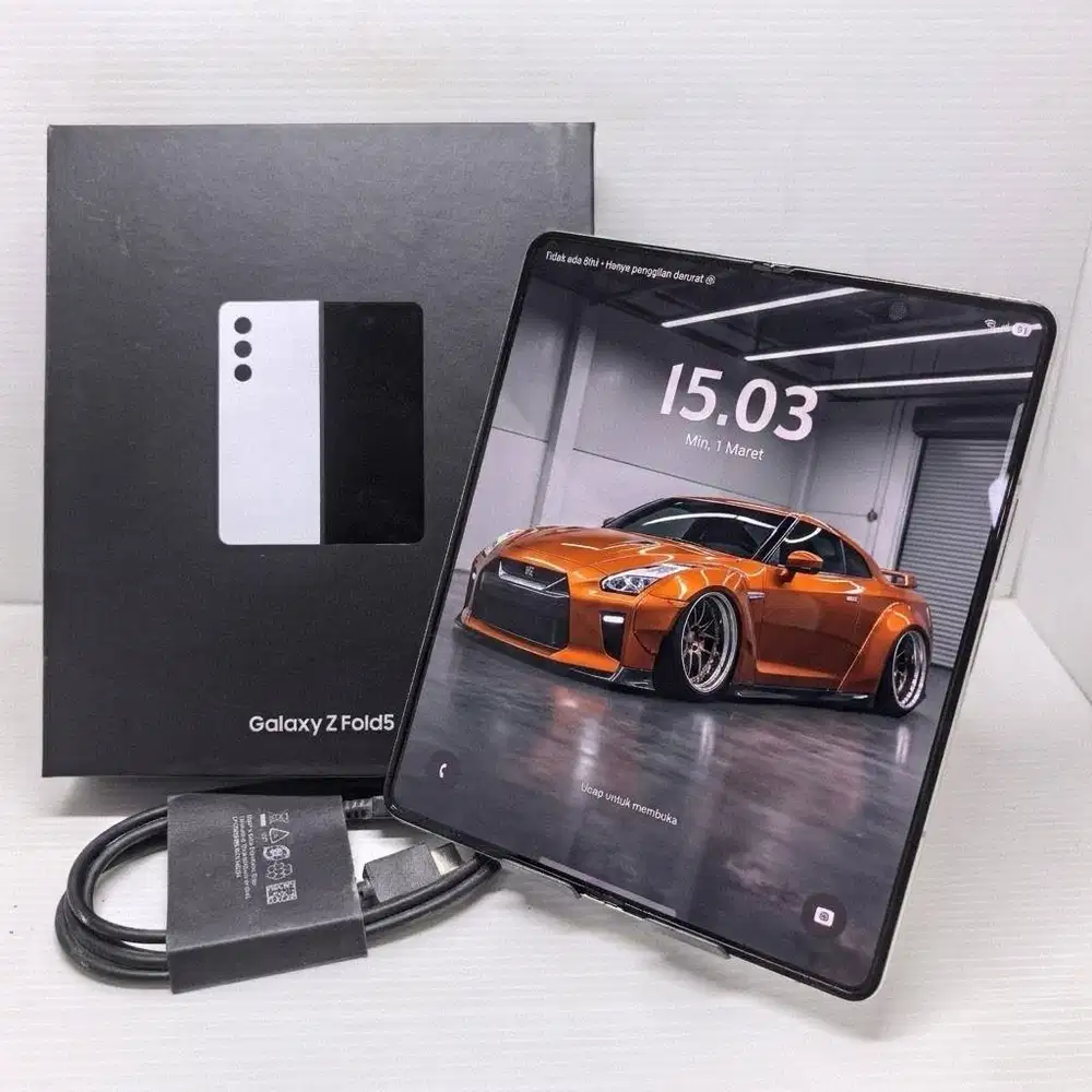 MULUS NO MINUS SAMSUNG GALAXY Z FOLD 5 5G CREAM 12/2565 FULLSET