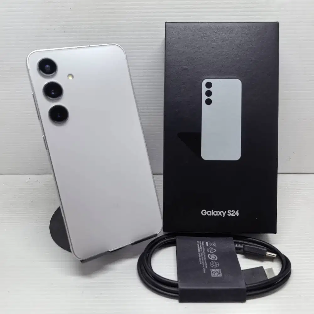 SAMSUNG GALAXY S24 5G 8/512 MARBLE GREY FULLSET EX SEIN