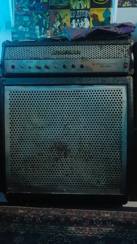 Ampli Bass Silver Crest Scb100H