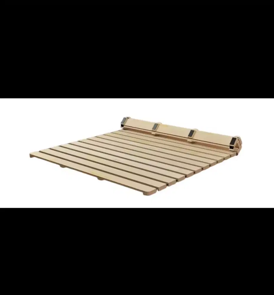 Tatakan dipan pallet kayu jati