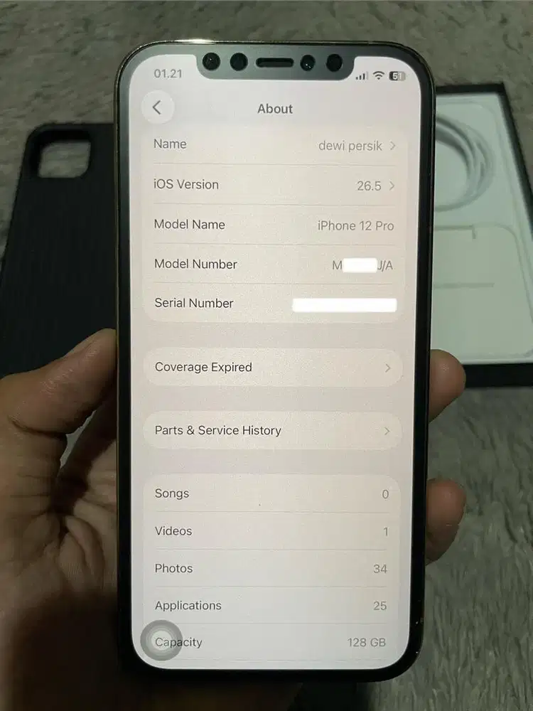 iPhone 12 pro 128gb inter