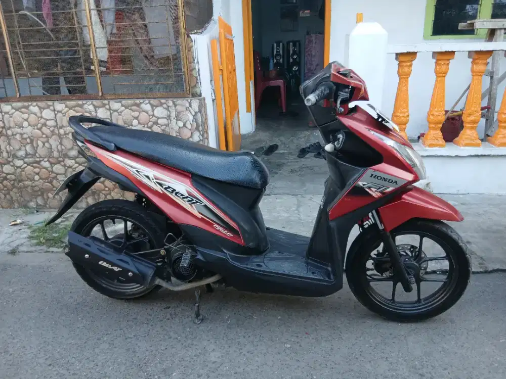 Di Jual motor honda beat tahun 2013 Bersurat Pajak plat HIDUP PANJANG