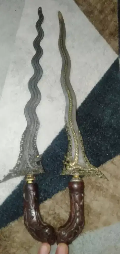 keris nogo Luk 13 sepasang