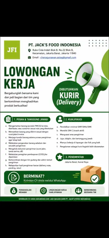 KURIR DAN SALES